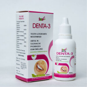 Indian Herbo Pharma - Denta-3 Ayurvedic Tooth Lotion