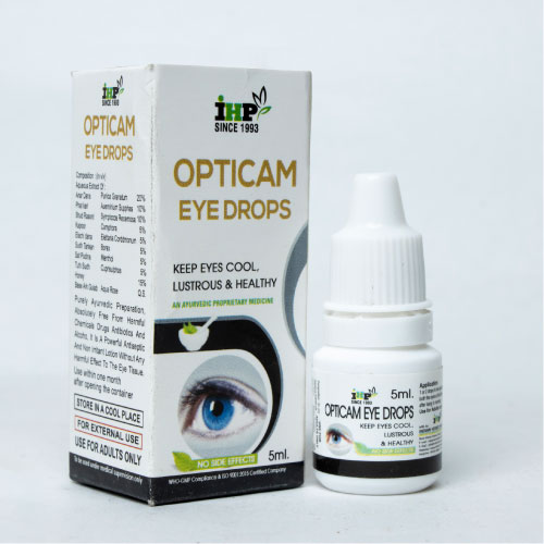 Indian Herbo Pharma - Opticam Eye Drops