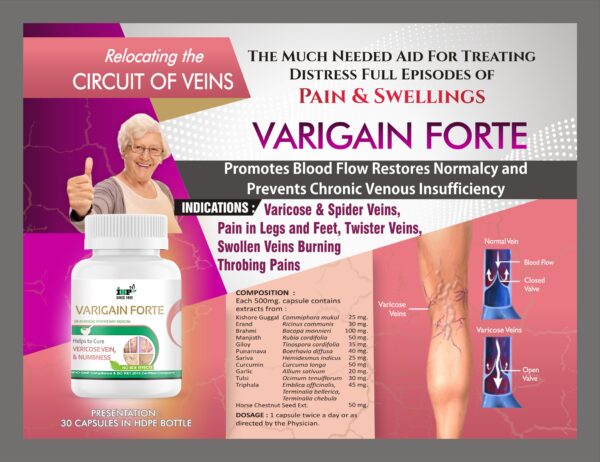 Varigain Forte Capsule - Herbal & Ayurvedic Health Care Product