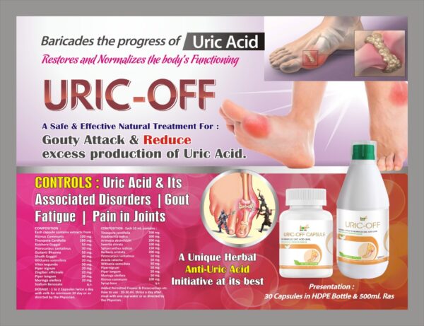 Uric Off Syrup- Herbal & Ayurvedic Healthcare Product